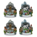 Schneekugel 4,5cm Sommer 33 sort.