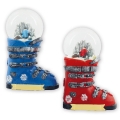 Schneekugel 4,5cm Wintermotiv 5290 sort.