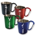 Tasse mit Karabiner sort. individuell personalisiert