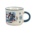 Porzellan Espresso-Tasse Winterlandschaft